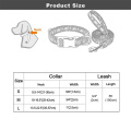 Wholesale Private Label customize Logo Pet Dog Neck Collars And Leash Custom Engraved Metal Dogs Collars